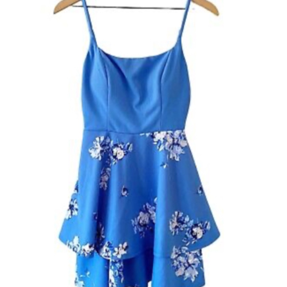 Blue Mini Dress